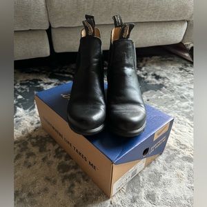 Blundstone Black Heel Boots